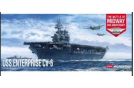 14409 Academy 1/700 USS Enterprise CV-6 80th Anniversary of The Battle of Midway 